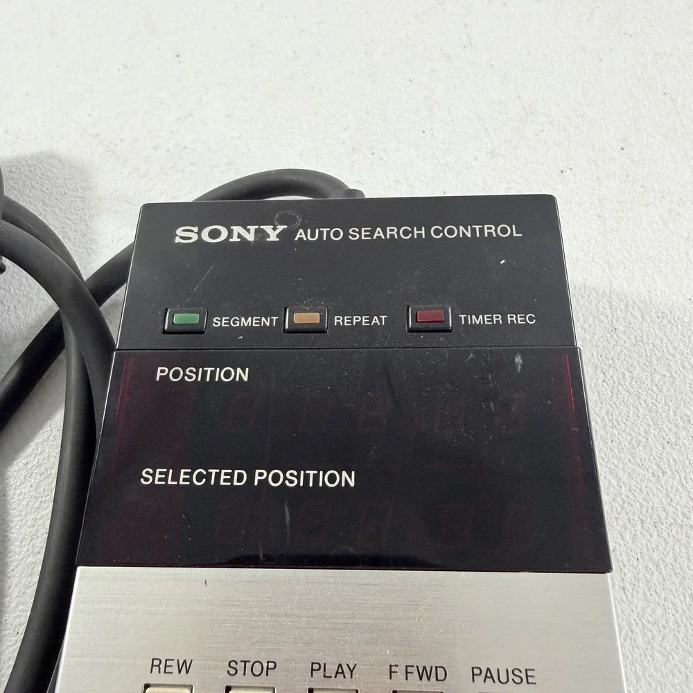 Sony RX-353 Auto Search Control Video Corded Wired‎ Remote VO 5630 RCC-5C VCR